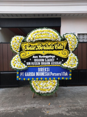 Papan Bunga Duka di Pakel
